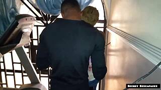 Gym instructor seduced by 45-year-old client with big ass, fucked with BBC