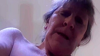 Granny Metallika Fingered & Fucked Cowgirl & Doggy To Cum