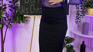 Curvy Mature Woman Uses Butt Plug for Sexual Wellness Spanking