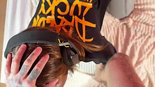 Broke Friend's Jeans And Pussy!