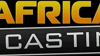 African Casting Busty Ebony Busted Down Pov Audition