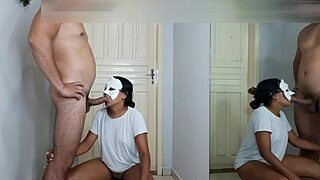 Today you gotta fuck my ass right here in the hallway, babe