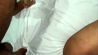 hot desi bhabhi bent over deepthroating big cock in bathroom!