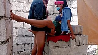 Pinay Teen Student HARD FUCKED With Construction Workers