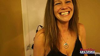 Petite Mature Brunette Julia Gives Wet Bj And Masturbates