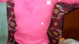 petite cute beautiful workout routine before recording