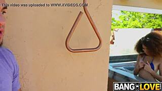 spying on cecilia lion the hottie paid off big time