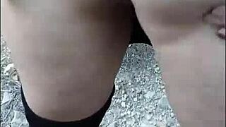 Puta Caliente Recibe Leche Y Nalgadas Creampie Al Aire Libre