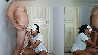 Today you gotta fuck my ass right here in the hallway, babe