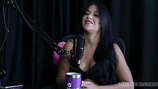 Gabriella Gushi and Tifany Rocha in Glamour Lingerie Group Interview with Massage and Tattoos