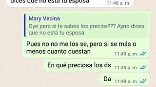 Doña Mary Likes Dick, Husband Doesn't Give It, So I Fuck Her.