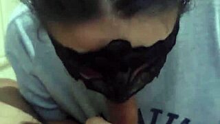 Sailor Girl Gets Her Face Covered