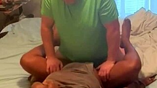 Ebony Neighbor Visits For Some Homemade Fun In The Bedroom