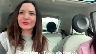 i filmd a truckr's ballz in hiz cabin wit ava moor n glory zavatrash - real porn.