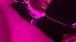 horny milf artemisia love flashing shaved pussy in public at night