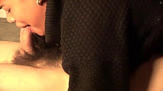 Extreme Deepthroat Gagging On Hairy Cock