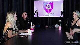 Watch Mary Red Queen's Hot Compilation With Bruna Carlos On Sheer Red!