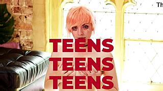 Hot nurse with blue eyes teases patient, fucks him and makes him cum