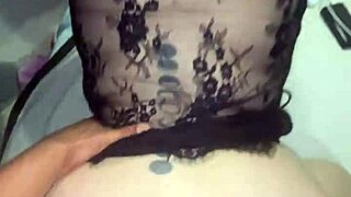 Latina milf bounces her big butt on husband's cock