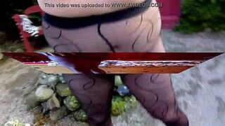 Best Of Hot-Pussy66 In Black Nylon Stockings!