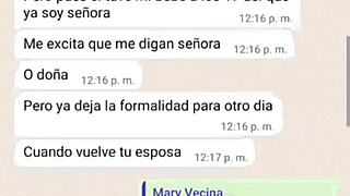 Doña Mary Likes Dick, Husband Doesn't Give It, So I Fuck Her.