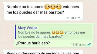 Doña Mary Likes Dick, Husband Doesn't Give It, So I Fuck Her.