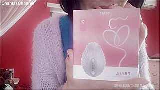 Chantal squirts with her new sex toy!