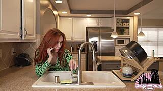 Bored Housewife Calls Plumber for Fun