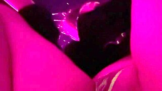 horny milf artemisia love flashing shaved pussy in public at night