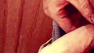 short foreskin handjob solo masturbation at home 😊