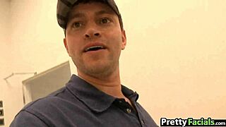 Teen Blonde And Latina Get Cum On Faces In Facials