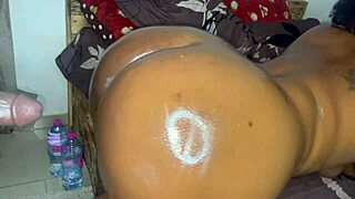 Ebony Babe's Big Booty Gets Fucked To Orgasm