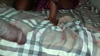 my little 18+ stepsister takes advantage when i get home, checking if my black cock works 😏