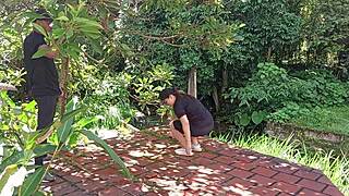 Late To Training, Coach Punishes With Outdoor Fuck On Big Ass