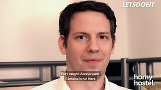 Cheating Gf Jessica Portman Lets Cuckold Lover Watch Her Have Sex With Big Dick Stranger