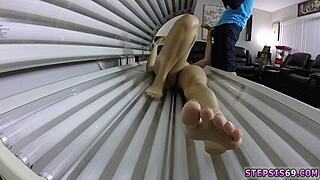 my partner's sister caught just before sex?