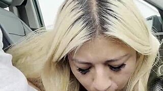 stranger hops into my car for a ride