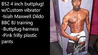 Sissy prepares for self-bondage in extreme ways