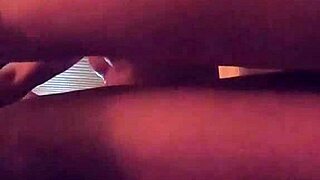 wife relaxes in sauna and teases strangers