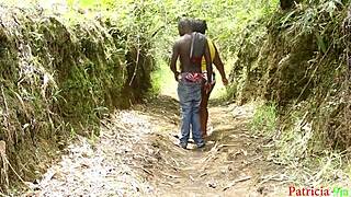 Aunty, Must I Fuck You Outdoor Because Here Is So Open for Us to Have Sex