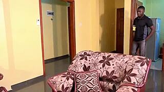 Feeling lonely at home, seeking companionship after bath