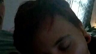 Slut sucking a fat cock.