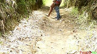 Aunty, Must I Fuck You Outdoor Because Here Is So Open for Us to Have Sex