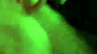 Slut sucking a fat cock.