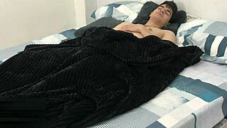 Stepsister says, 'Watch me ride your cock secretly.'