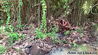 Behind The Scenes Outdoor Production With Big Ass Ebony