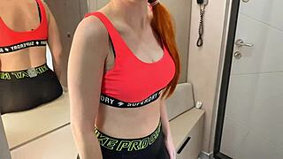 Sassy stepson seduces busty stepmom with massive cock in russian amateur talk scene