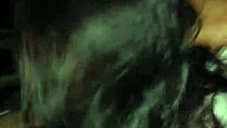 Kitty sucks throbbing cock eagerly