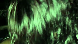 Kitty sucks throbbing cock eagerly