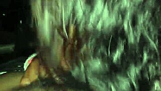 Kitty sucks throbbing cock eagerly